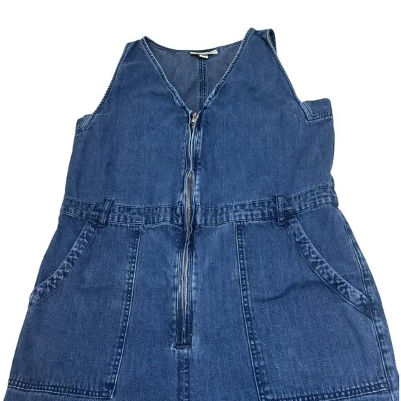 Rachel Comey x Target 100% Cotton Denim Straight Leg Jumpsuit - Picture 6 of 14